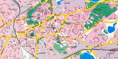 Карта Талину Естонија 